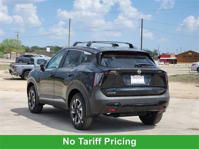 new 2025 Nissan Kicks car, priced at $28,403