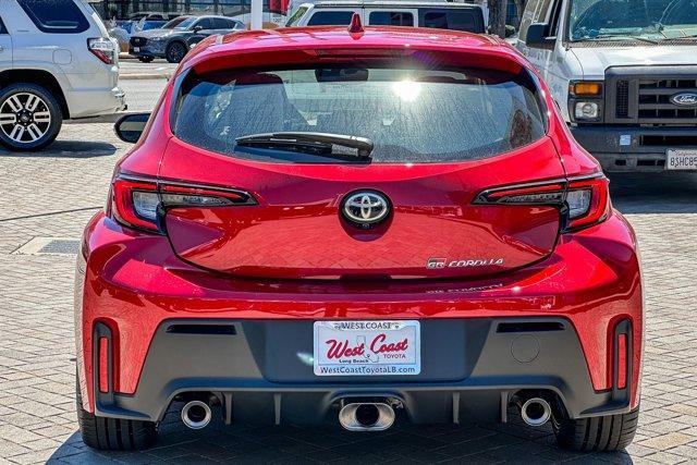 new 2025 Toyota GR Corolla car, priced at $43,014