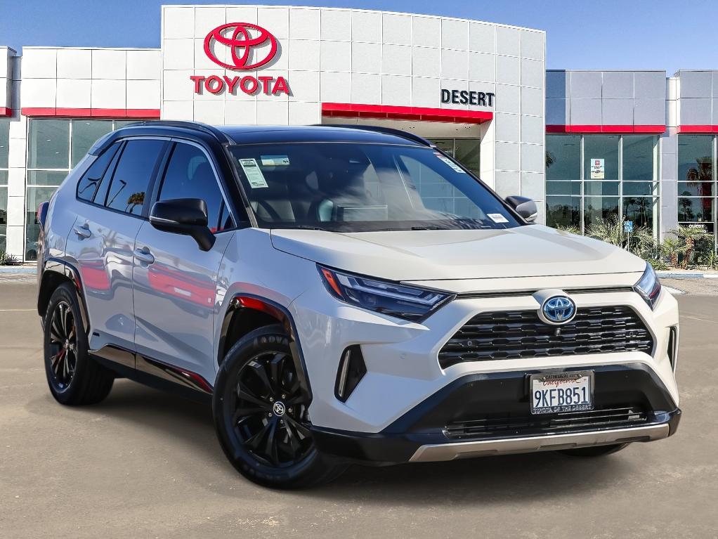 used 2022 Toyota RAV4 Hybrid car, priced at $35,500