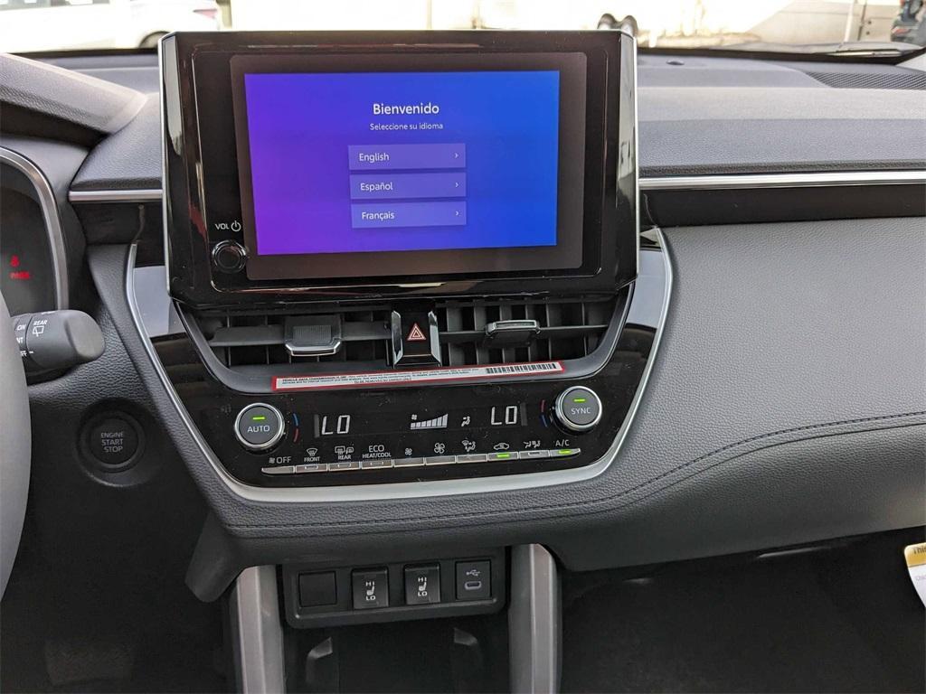 new 2025 Toyota Corolla Cross car, priced at $33,658