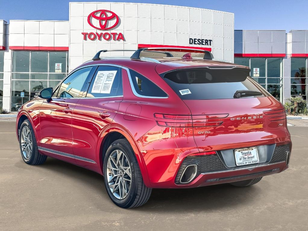 used 2025 Genesis GV70 car, priced at $38,600