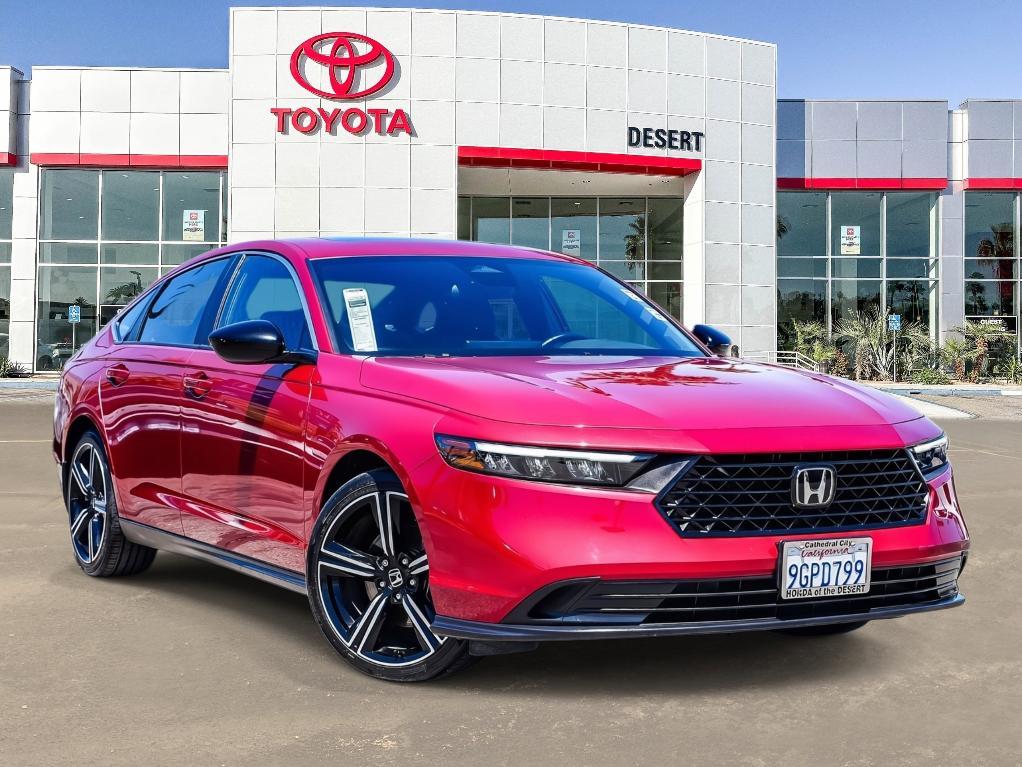used 2023 Honda Accord Hybrid car, priced at $26,400