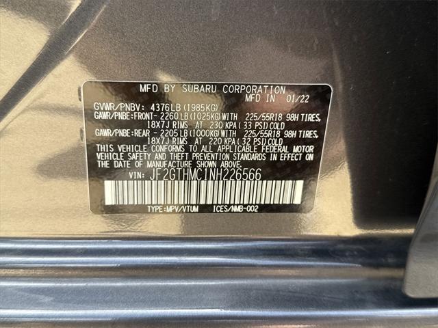 used 2022 Subaru Crosstrek car, priced at $28,817