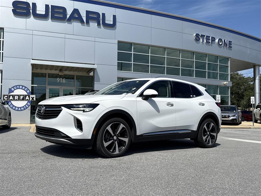 used 2021 Buick Envision car, priced at $18,000