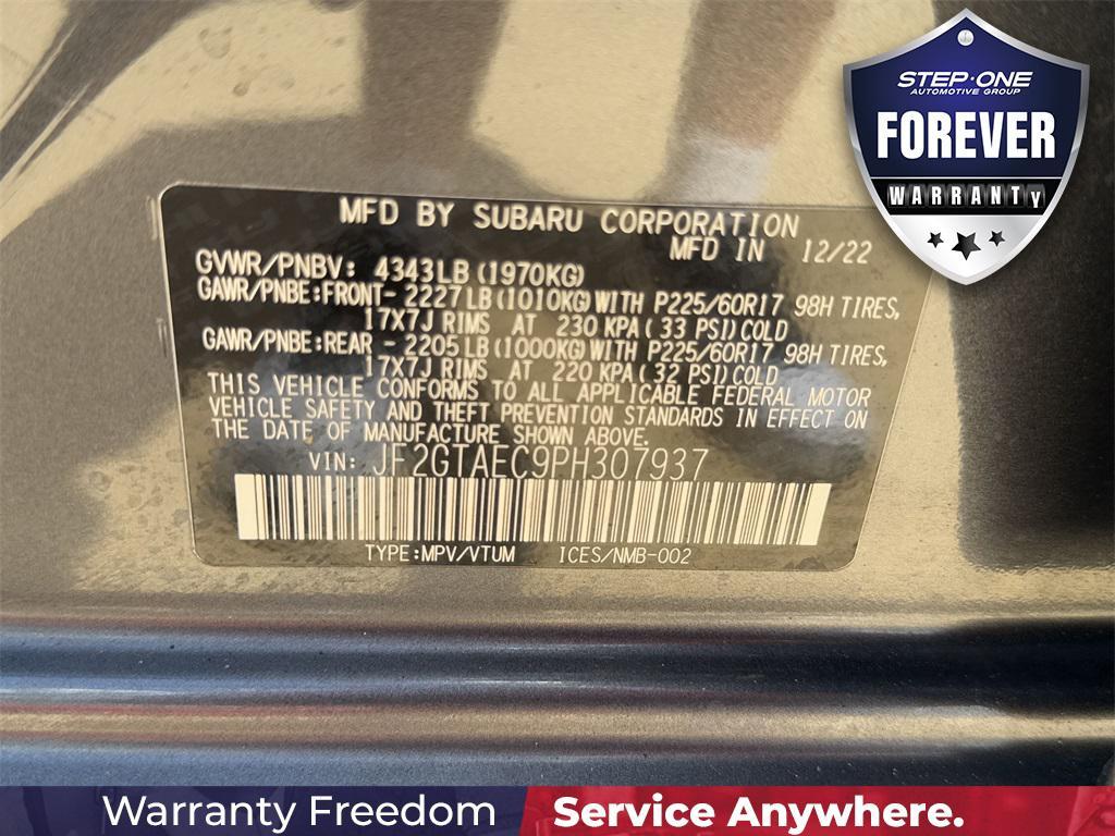 used 2023 Subaru Crosstrek car, priced at $23,400
