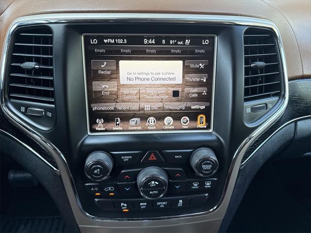used 2016 Jeep Grand Cherokee car, priced at $18,500