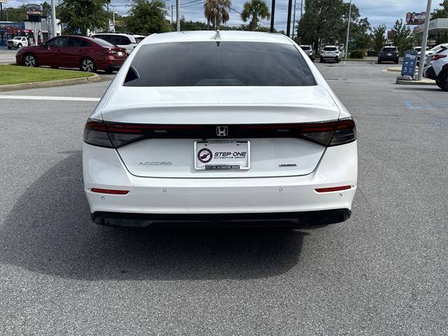 used 2024 Honda Accord Hybrid car, priced at $30,000