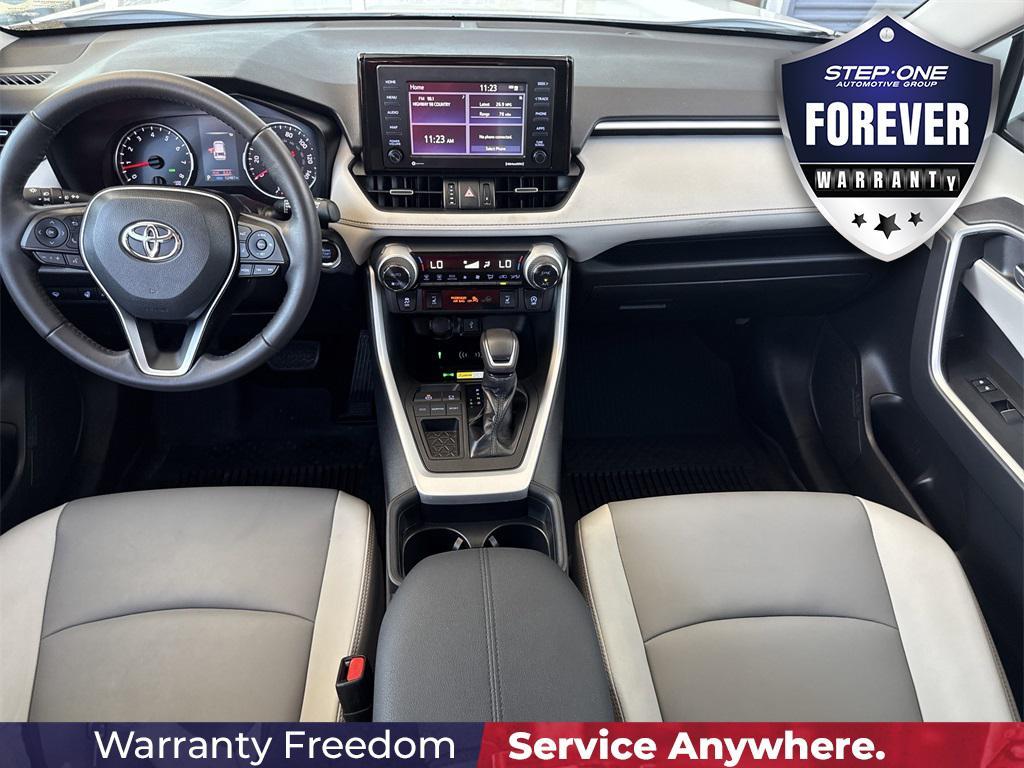 used 2021 Toyota RAV4 car, priced at $31,800