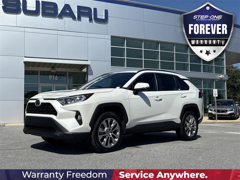 used 2021 Toyota RAV4 car, priced at $31,800