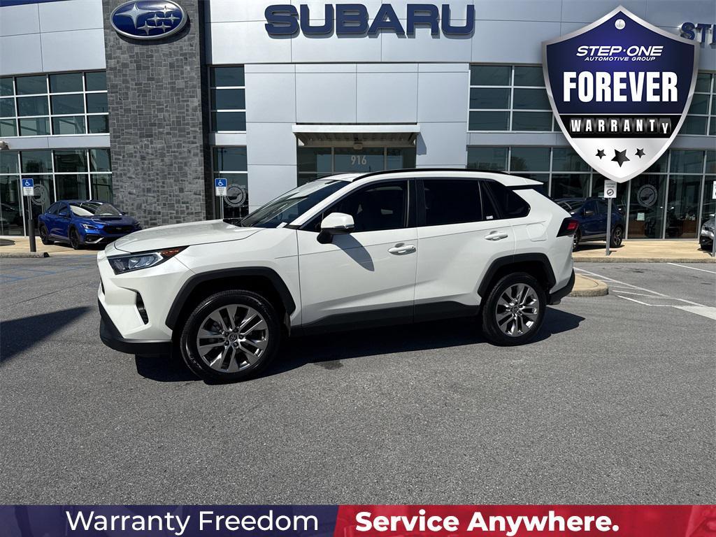 used 2021 Toyota RAV4 car, priced at $31,800