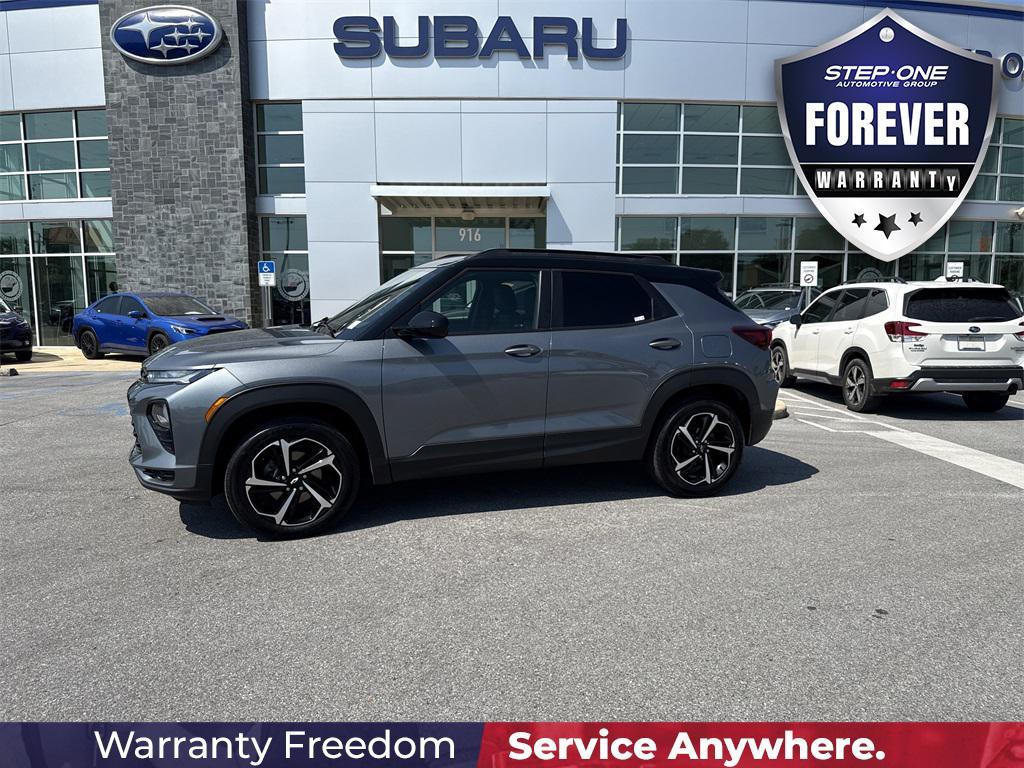 used 2022 Chevrolet TrailBlazer car, priced at $25,473
