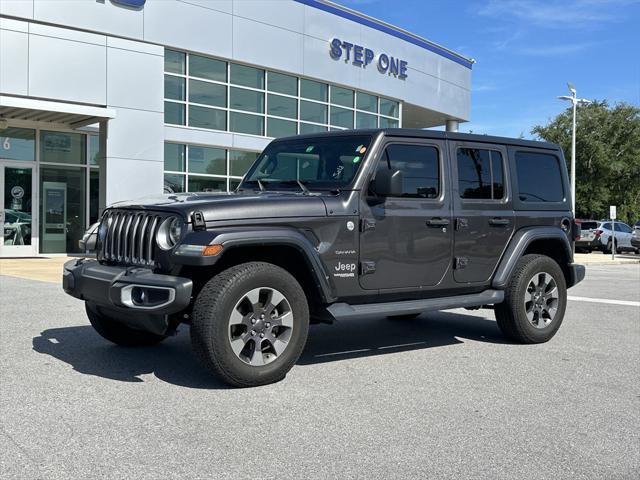 used 2018 Jeep Wrangler Unlimited car, priced at $28,672
