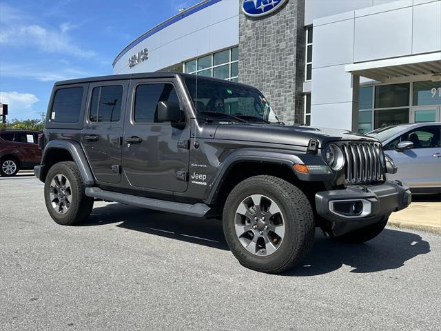 used 2018 Jeep Wrangler Unlimited car, priced at $28,672