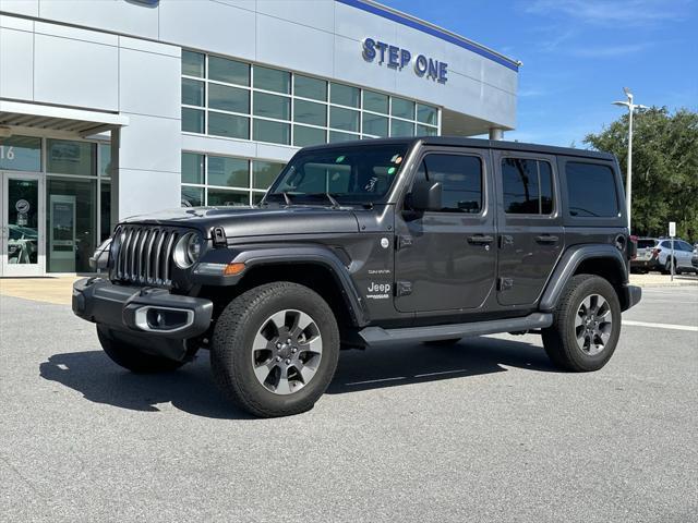 used 2018 Jeep Wrangler Unlimited car, priced at $28,672