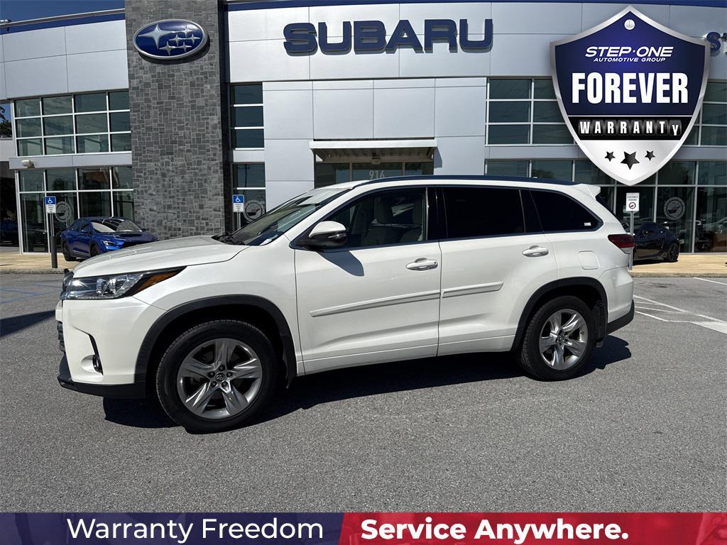 used 2019 Toyota Highlander car, priced at $23,789