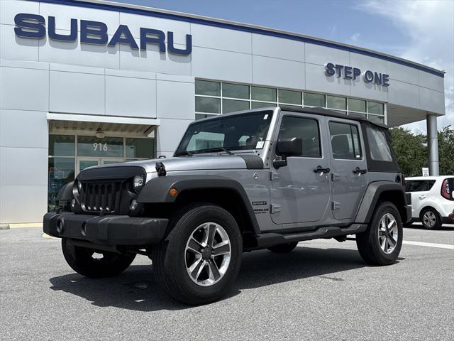 used 2016 Jeep Wrangler Unlimited car, priced at $23,000