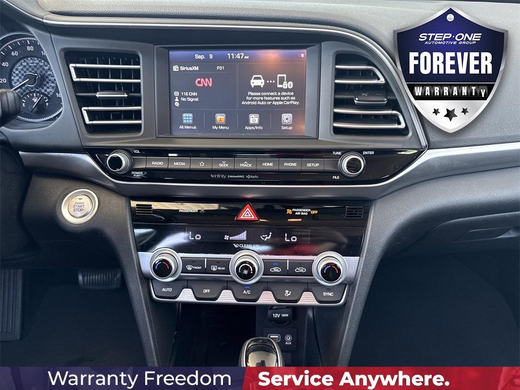 used 2020 Hyundai Elantra car, priced at $17,000