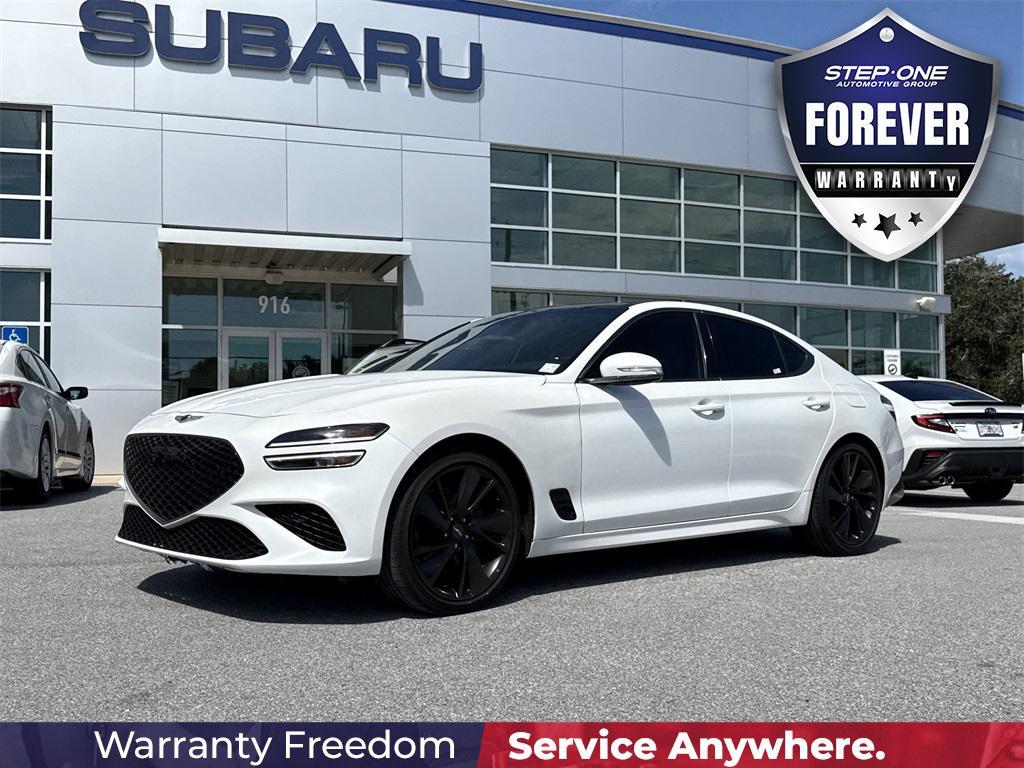 used 2023 Genesis G70 car, priced at $31,998