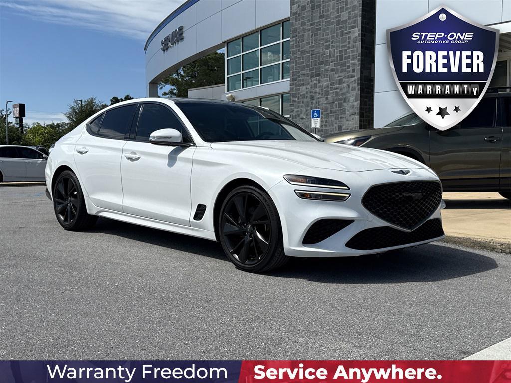 used 2023 Genesis G70 car, priced at $31,998