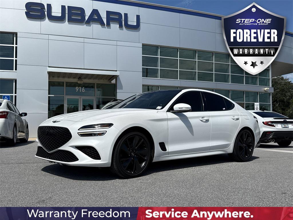 used 2023 Genesis G70 car, priced at $31,998