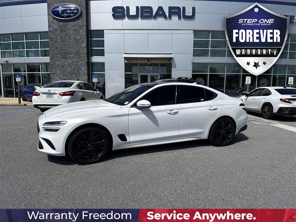 used 2023 Genesis G70 car, priced at $31,998
