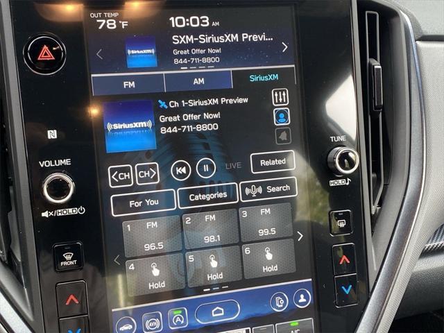 new 2025 Subaru Crosstrek car, priced at $33,601