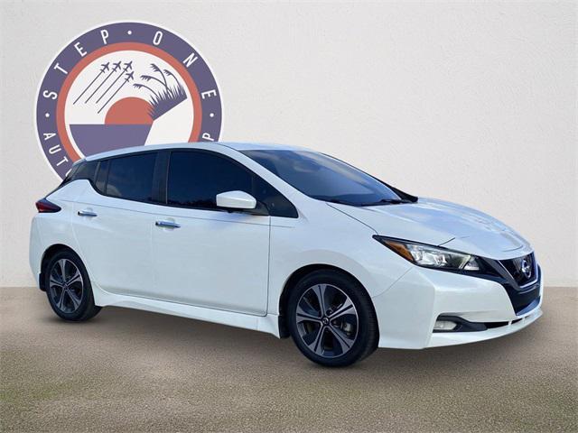 used 2020 Nissan Leaf car, priced at $13,755