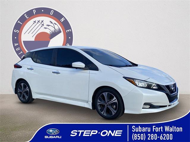 used 2020 Nissan Leaf car, priced at $13,755