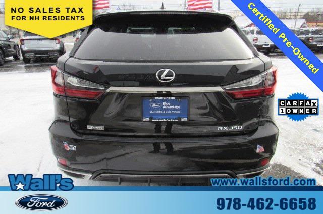 used 2022 Lexus RX 350 car, priced at $36,875