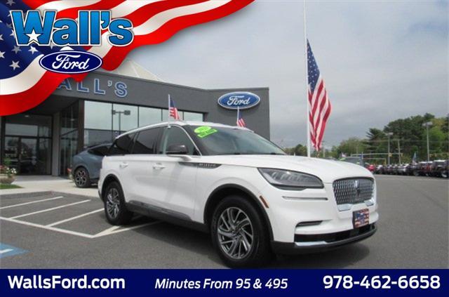used 2021 Lincoln Aviator car, priced at $35,521