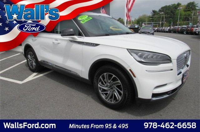 used 2021 Lincoln Aviator car, priced at $35,521