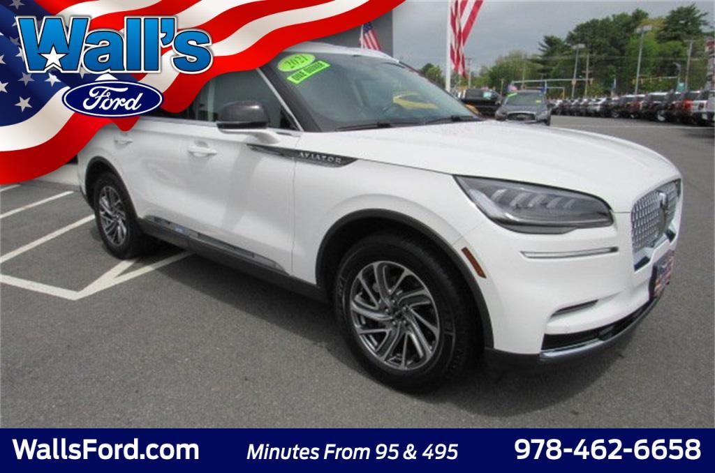 used 2021 Lincoln Aviator car, priced at $34,986