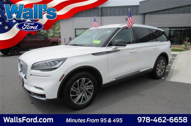 used 2021 Lincoln Aviator car, priced at $35,521