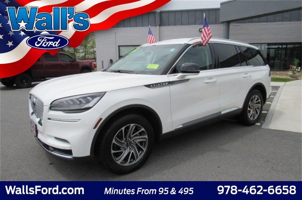 used 2021 Lincoln Aviator car, priced at $34,986