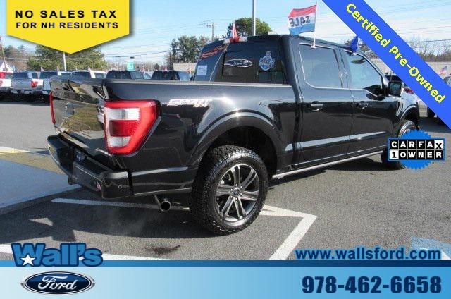 used 2021 Ford F-150 car, priced at $44,500