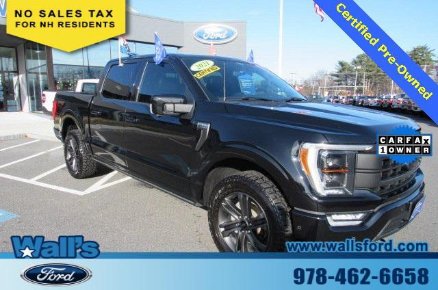 used 2021 Ford F-150 car, priced at $44,500