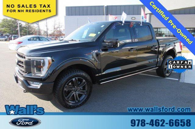 used 2021 Ford F-150 car, priced at $44,500