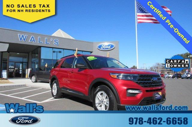 used 2020 Ford Explorer car, priced at $23,842