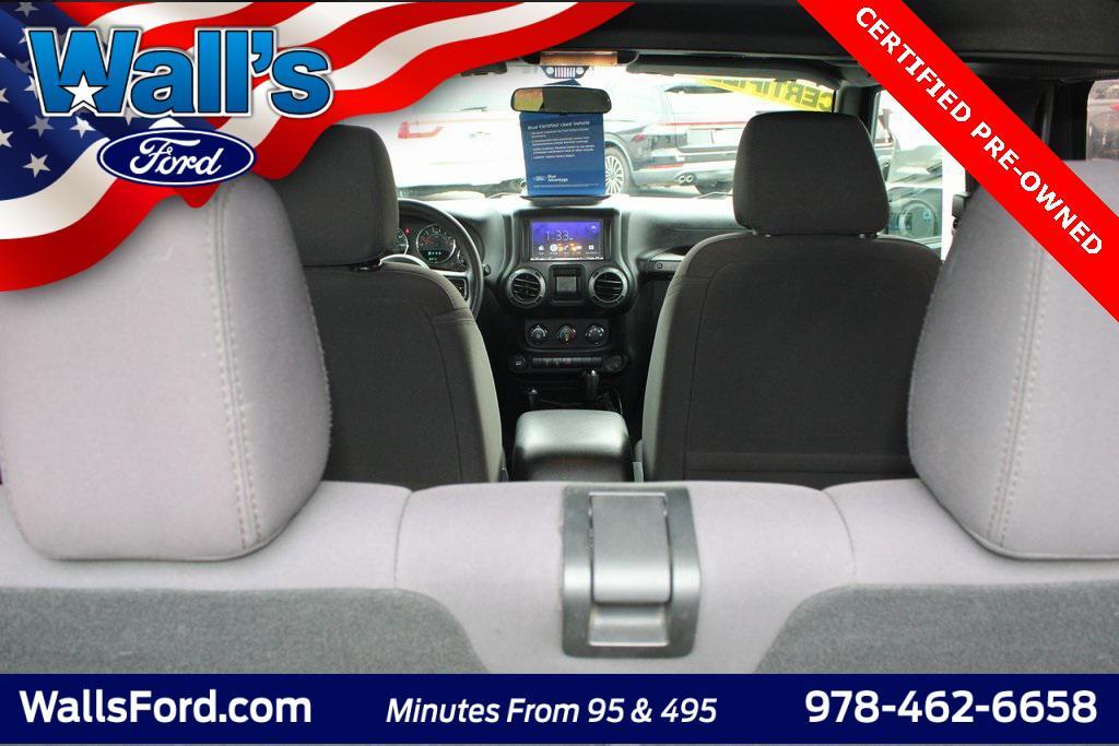 used 2016 Jeep Wrangler car, priced at $14,922