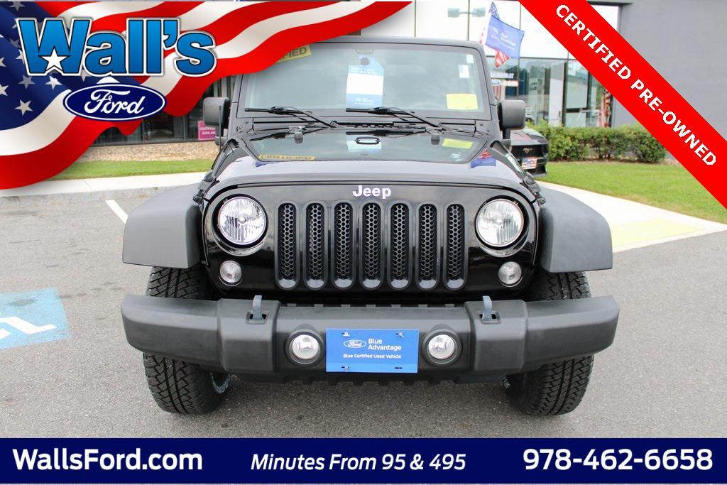 used 2016 Jeep Wrangler car, priced at $14,922