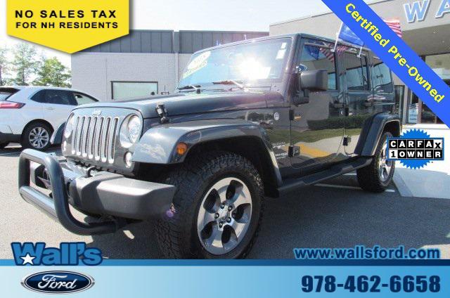 used 2018 Jeep Wrangler JK Unlimited car, priced at $23,486