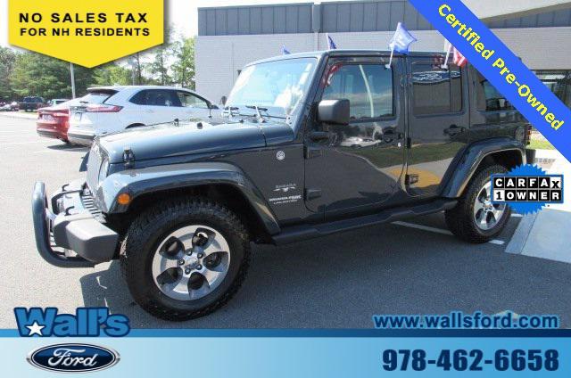 used 2018 Jeep Wrangler JK Unlimited car, priced at $24,497