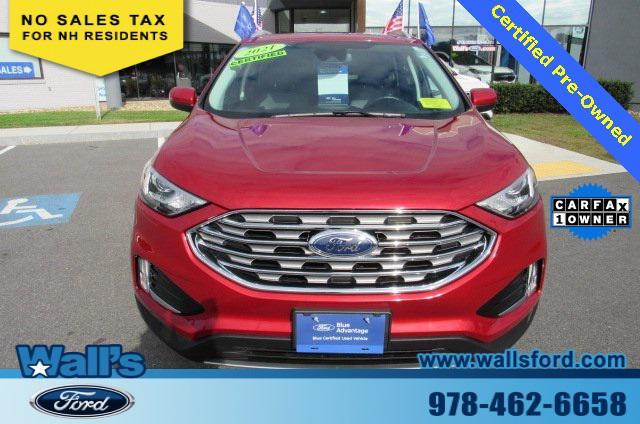 used 2021 Ford Edge car, priced at $24,231