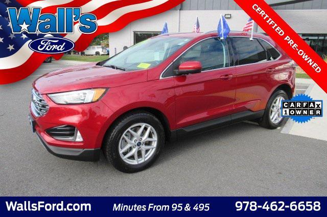 used 2021 Ford Edge car, priced at $24,394