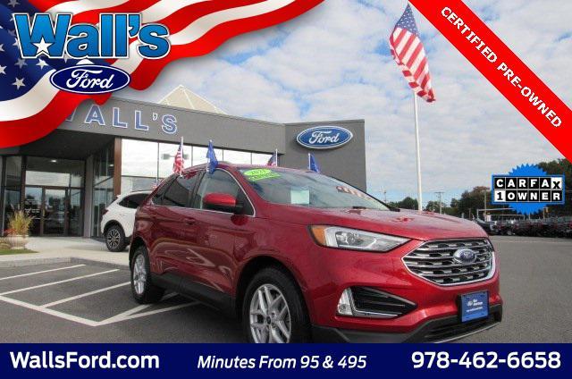 used 2021 Ford Edge car, priced at $24,394