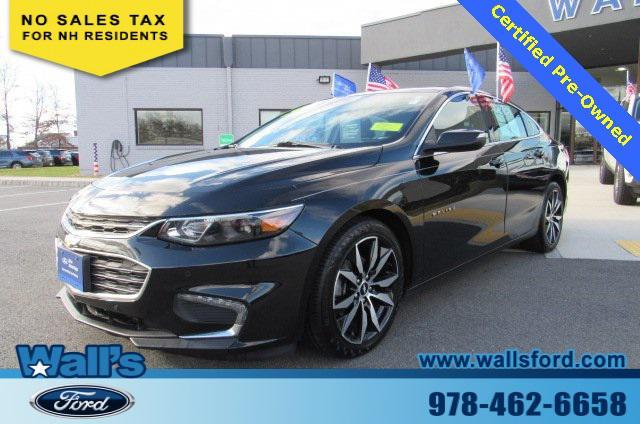 used 2018 Chevrolet Malibu car, priced at $13,289