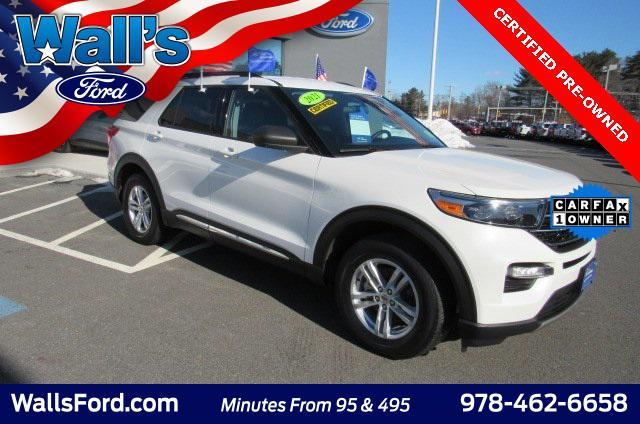 used 2021 Ford Explorer car, priced at $30,000
