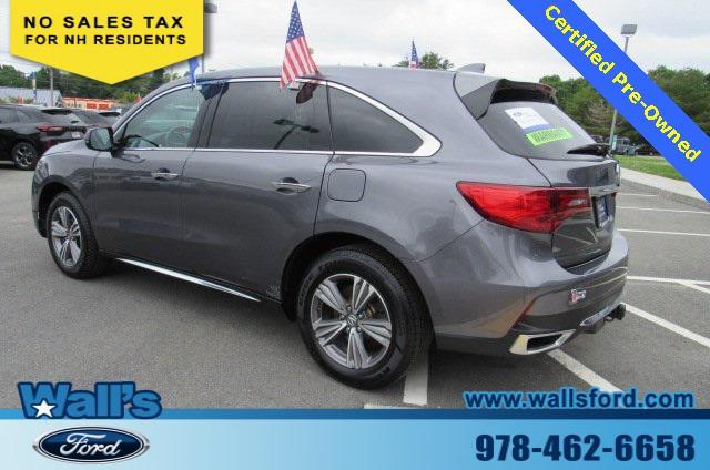 used 2020 Acura MDX car, priced at $25,500