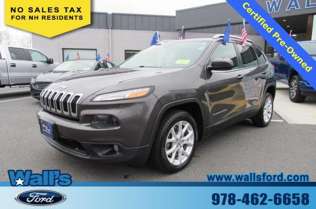 used 2018 Jeep Cherokee car, priced at $17,895