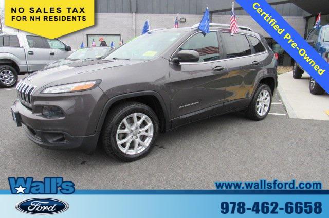 used 2018 Jeep Cherokee car, priced at $17,895